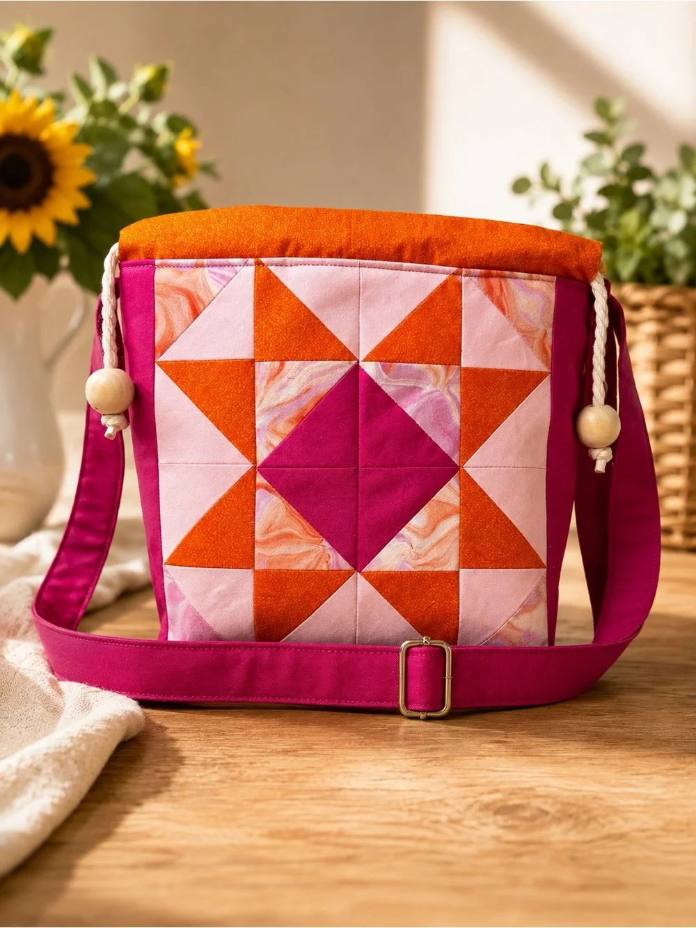 Sandy-Rahas vibrant magenta